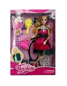 11.5 inch 12 joint fashion barbie bags, comb - OBL718287