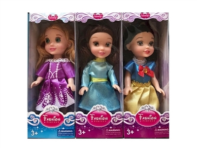 6寸空身迪士尼公主芭比 3款混装 - OBL718315