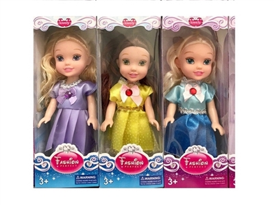 6寸空身迪士尼公主芭比 3款混装 - OBL718316