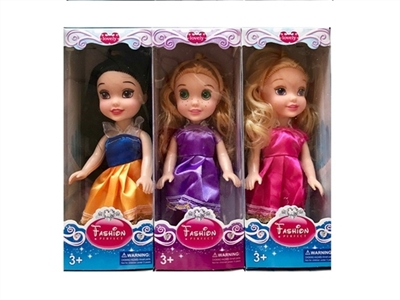 6寸空身迪士尼公主芭比 3款混装 - OBL718319