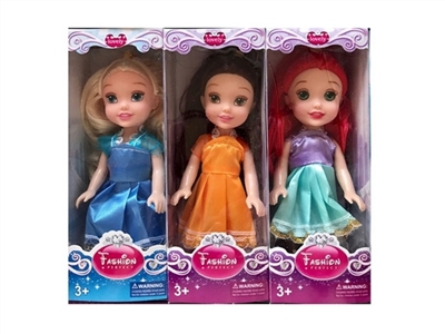 6寸空身迪士尼公主芭比 3款混装 - OBL718320