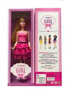 11.5寸12关节时尚短裙女生芭比  - OBL718333