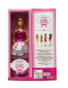 11.5寸12关节时尚短裙女生芭比  - OBL718334