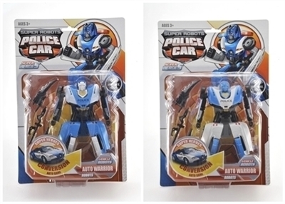 Deformation of the police car - OBL718347