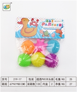 6款pvc搪胶球 - OBL718416