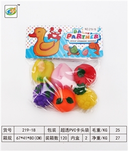 6款pvc搪胶水果 - OBL718417