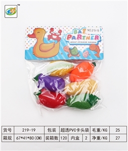 PVC搪胶蔬菜6件套 - OBL718418
