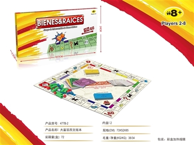 The Spanish version of monopoly - OBL718432