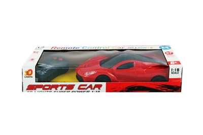 Remote control car 1:18 3 d lights - OBL718614
