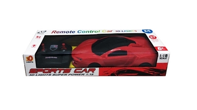 Four-way remote control car 1:18 3 d lights - OBL718615