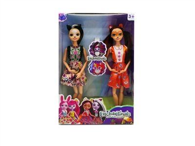 11寸实心12关节童话小精灵双人二款混装 - OBL718658