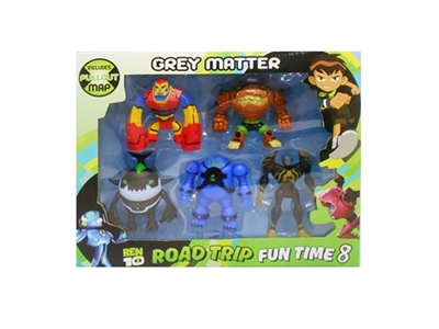 BEN10第八代5款公仔带灯 - OBL718692