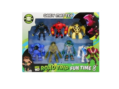 BEN10第八代7款公仔带灯 - OBL718693