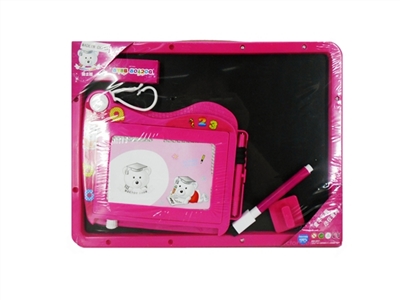 Black and white board with magnetic tablet - OBL718716