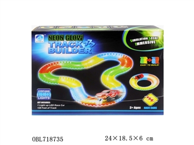 Luminous electric rail cars - OBL718735