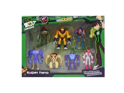 第七代BEN10公仔带灯 - OBL718761