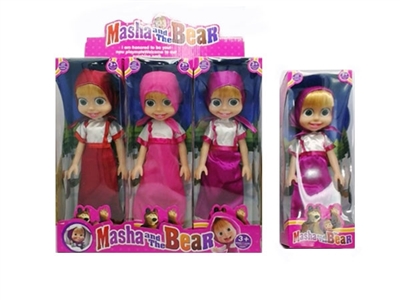 10寸空身玛莎娃娃展示盒（俄文主题曲） - OBL718765