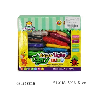 Paperback 24 color super light clay (tools) - OBL718815