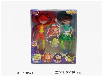 10寸十二关节美少女战队两款混装 - OBL718871