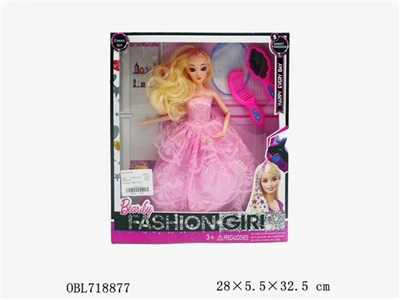 11.5寸9关节3D时尚芭比 - OBL718877