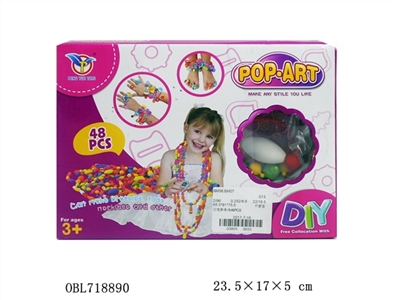 48 PCS changed string of beads - OBL718890