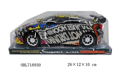 Wu graffiti inertial car window - OBL718930