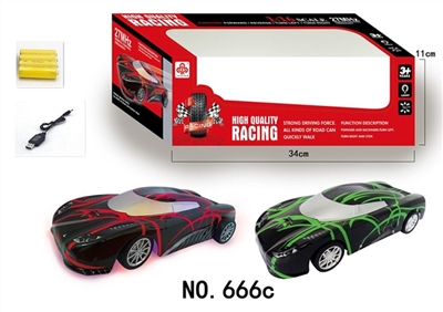 1:16 七彩灯光科尼塞克 四通 环保软壳            - OBL719246