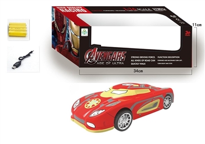 1:16 七彩灯光钢铁侠  四通 环保软壳            - OBL719250