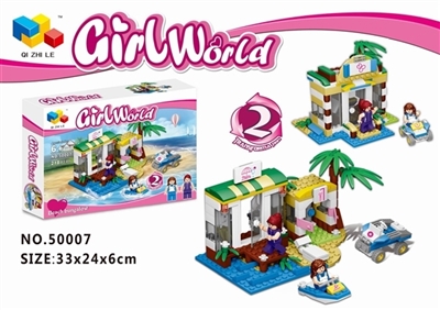 Girl the world 2/218 beach hut - OBL719618