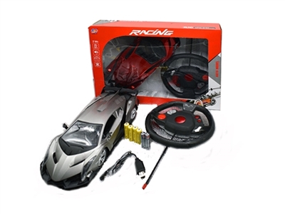 1:12 兰博基尼四通遥控车配方向盘式遥控器 - OBL719640