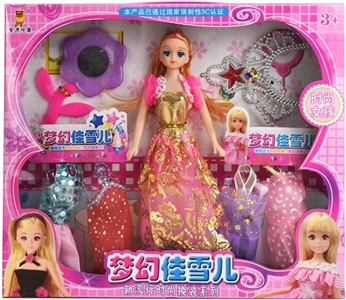 11.5寸空身梦幻佳雪儿芭比盒 - OBL719678