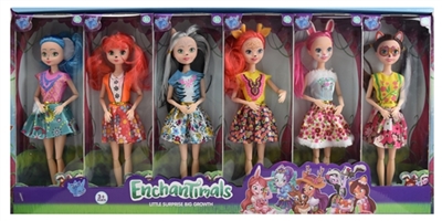 11.5寸11关节童话高中展示盒 - OBL719690