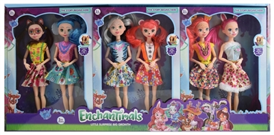 11.5寸11关节童话高中展示盒 - OBL719691