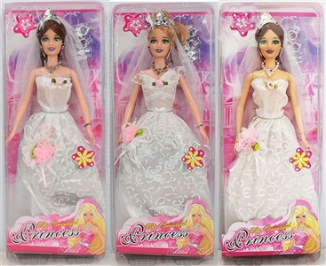 11.5寸白雪公主 三款混装  起订量5箱 - OBL719699