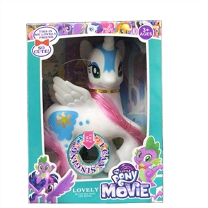 Evade glue the unicorn supersize horse with light music - OBL719824