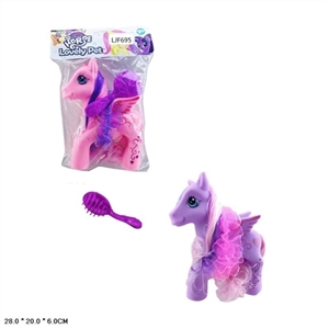 High-grade evade glue lightning horse take light music to take horse cloak with a comb assortments - OBL719868