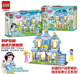 378 PCS new princess series lego set - OBL719953