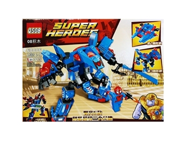 260 PCS super hero lego set (single trible changers, collected 6 assembly super fit) - OBL719963