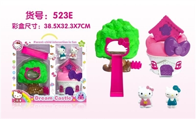 KT cat castle slide tree play toys - OBL720075