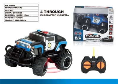 1:43迷你越野悍马HX警车 - OBL720291