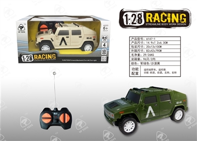 1：28四通悍马军车 - OBL720310