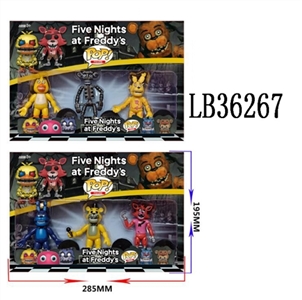3.8 -inch POP midnight bears three figures 3 only 35 mm round base card pack (2) - OBL720362
