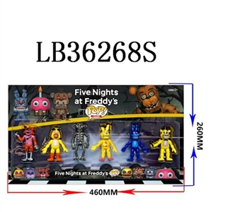 3.8 -inch POP midnight bear 6 only doll only 35 mm round base in bulk - OBL720365