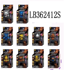 2.5 -inch Q version of the POP shook his head at midnight only bear doll 1 only 35 mm round base in  - OBL720367