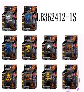 2.5 -inch Q version of the POP single bear doll at midnight 1 only 35 mm round base in bulk - OBL720369