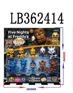 2.5 -inch Q version of the POP 10 only shook his head at midnight bear doll 10 only 35 mm round base - OBL720374