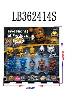 2.5 -inch Q version of the POP 10 only shook his head at midnight bear doll 10 only 35 mm round base - OBL720375