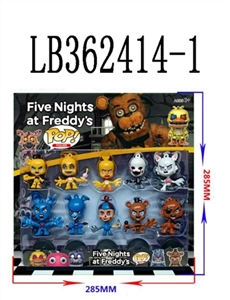 2.5 -inch Q version of the POP 10 only bear doll 10 midnight only 35 mm round base card pack (1) - OBL720376