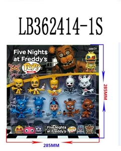 2.5 -inch Q version of the POP 10 only bear doll 10 midnight only 35 mm round base in bulk - OBL720377