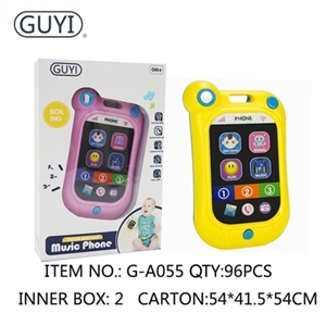 The touch-screen music cell phone - OBL720556
